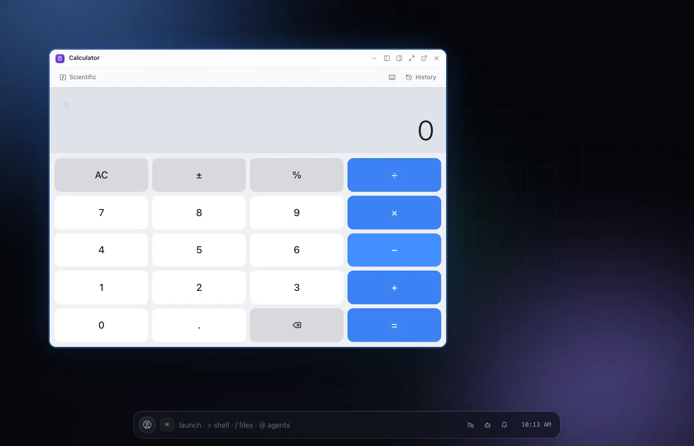 Calculator screenshot