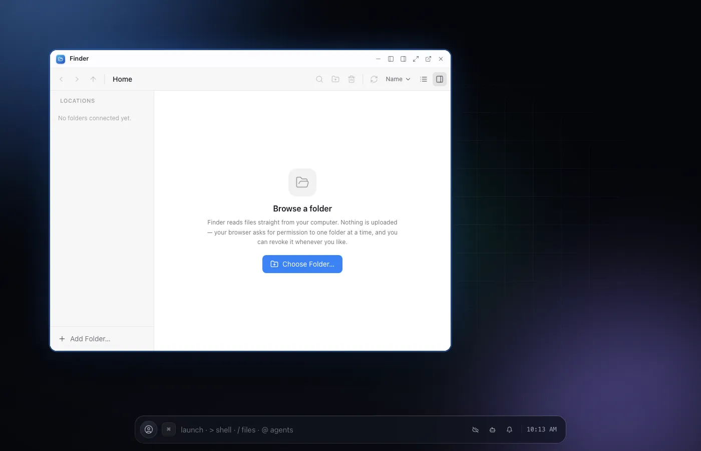 Finder screenshot