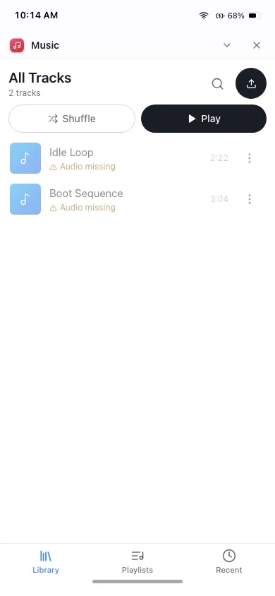 Music on phone