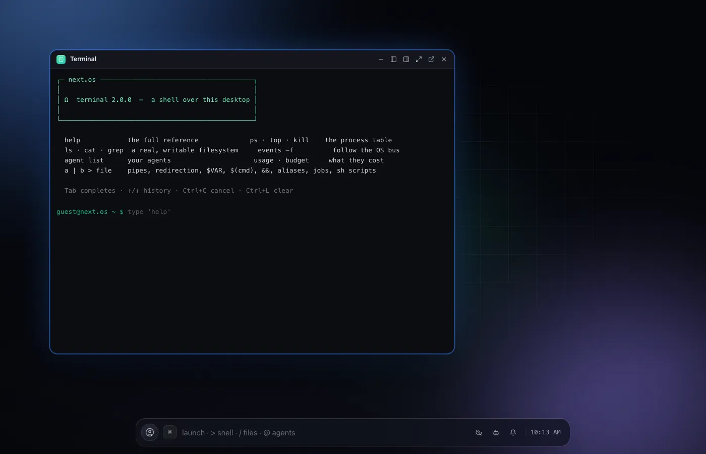 Terminal screenshot