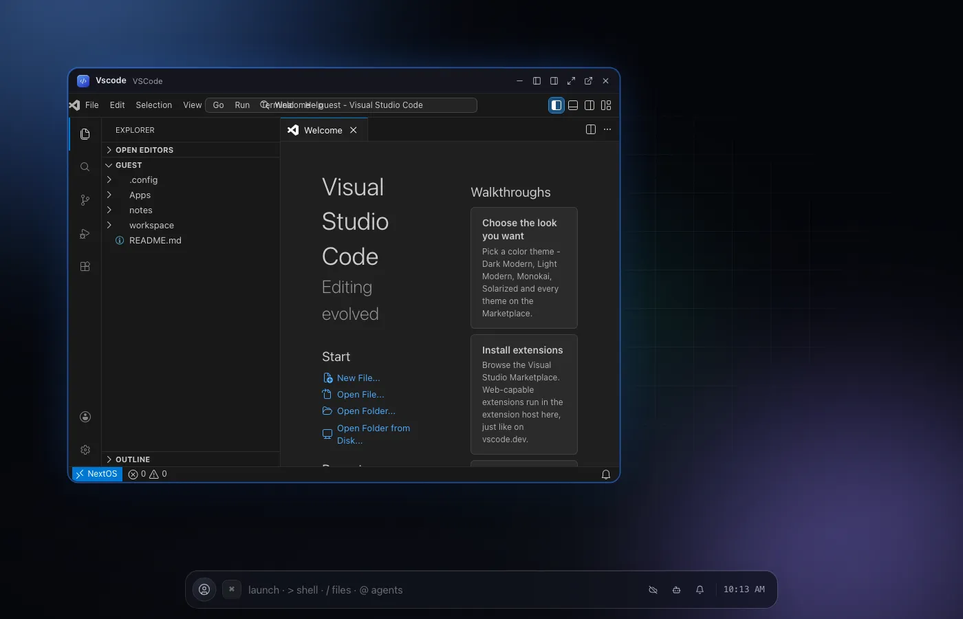 VSCode screenshot